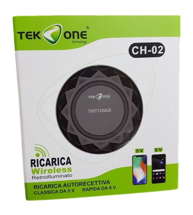 Base Di Ricarica TeKone Ch-02 Veloce Wireless Qi Induzione Smartphone hsb