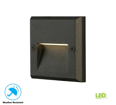 Hampton Bay Deck Light Integrated Low Voltage Weatherproof LED