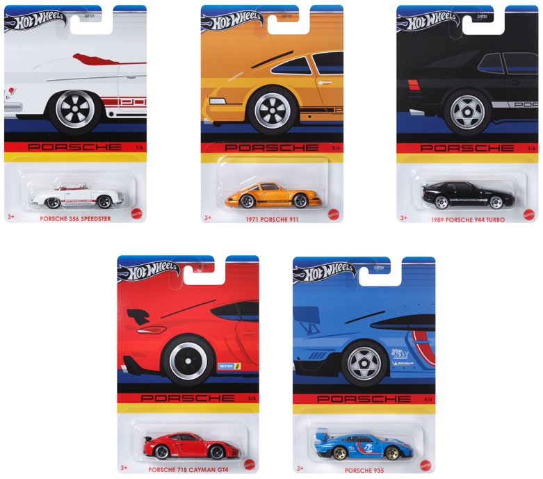 HOT WHEELS PORSCHE ４台セット GRT01 979G | HotWheels Porsche Set 2024 | 356 - 1971 911