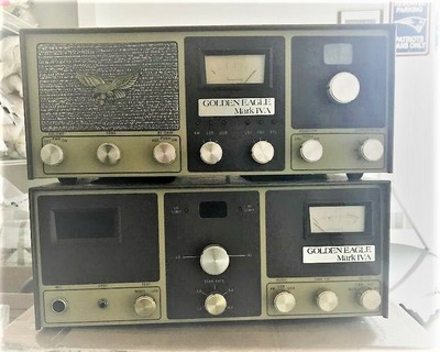 Vintage Browning Golden Eagle Cb Ham Radio Mark 4 Parts Or