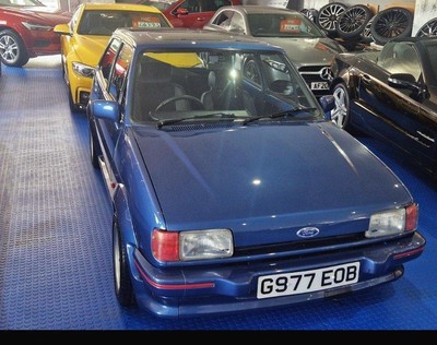 FORD FIESTA 2.0 xr2 Blue Manual Petrol 1989