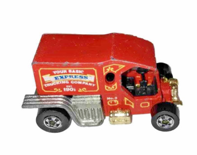 vintage Mattel 1976 Hot Wheels Your Basic Express Trucking Co 1901 hong kong
