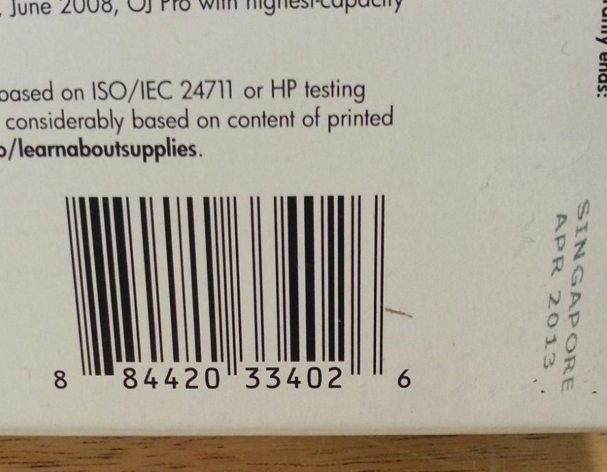HP - 940xl Ink - Genuine - Black Cyan Magenta - Sealed Retail Boxes