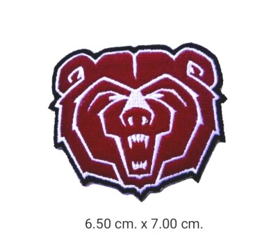 Missouri State  Bears NCAA    logo  for patch  iron  and  sewing on Clothes