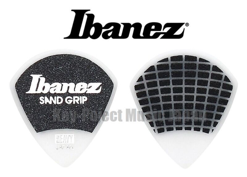 Ibanez Pa18hsg-wh Sand Grip Heavy 1.0 Mm Guitar Pick X 6, 12 Or 24 Picks New