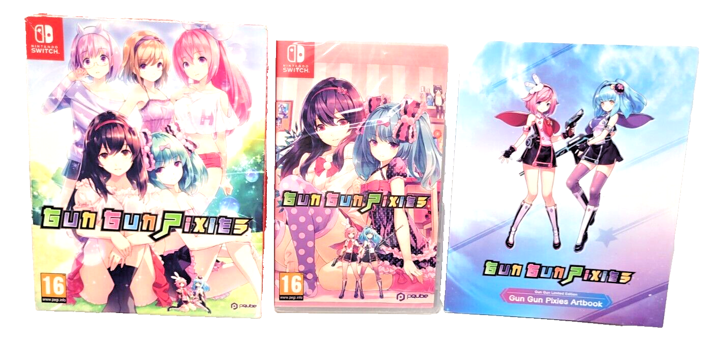 【新品未開封】GUN GUN PIXIES（ガンガンピクシーズ）【switch】 Gun Gun Pixies - Day One Edition - Nintendo Switch - Walmart.com