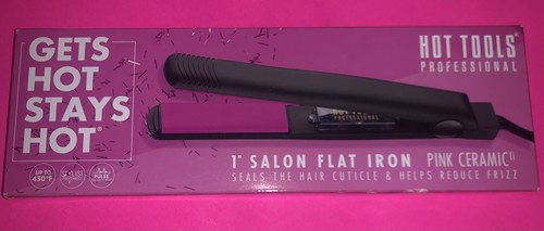 - Pink Ceramic Hair Straightener - New