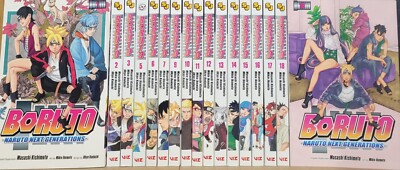 Boruto Naruto next Generation English Manga Vol 1-7,9-20 Brand New Viz Media