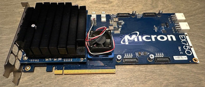 Micron DLA machine learning board EX750 / AC-511 PCIe Xilinx Virtex UltraScale+