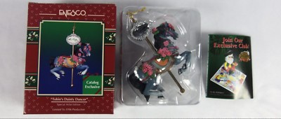 Enesco Tobin's Dainty Dancer Horse Ornament Limited Artist Edition 1996 # 265292