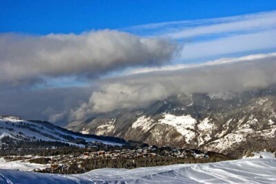 Courchevel 3 Valleys Ski French Alps France Alpine Mountain Photograph Picture