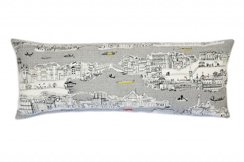 Декоративная подушка для поясницы 35 White Venice Daylight Skyline