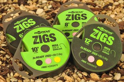 Korda Ready Zigs Barbed Hooks