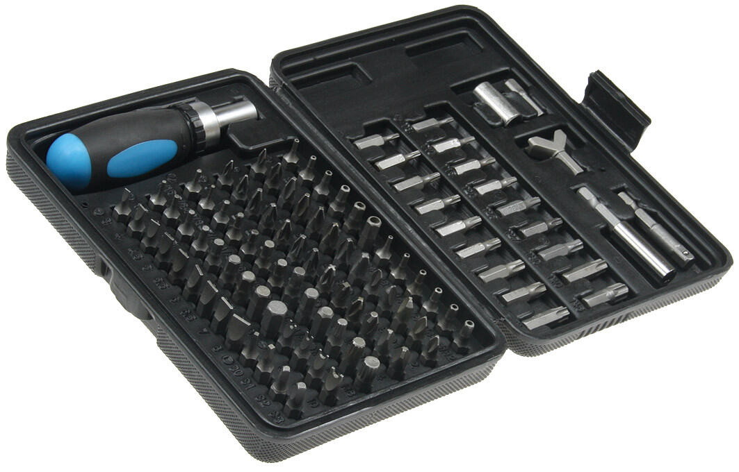 Bitsatz 100 Bits Ratschen Schraubendreher Bit Sortiment Schraubenzieher Ratsche
