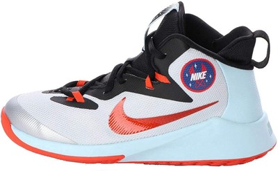 Детские кроссовки Nike Future Court SD Pure Platinum/Team Orange (AR0261 001)