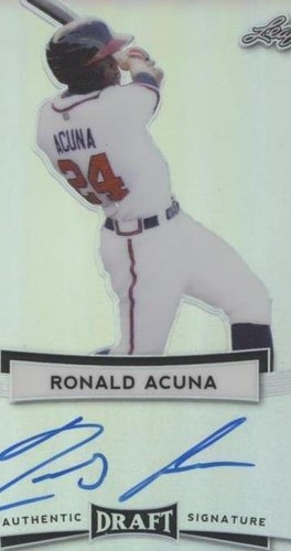 2017 Leaf Metal Draft - Ronald Acuña Jr. #BA-RA1