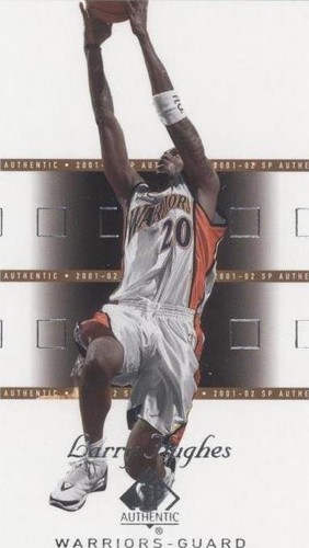 2001-02 SP Authentic - Larry Hughes #27