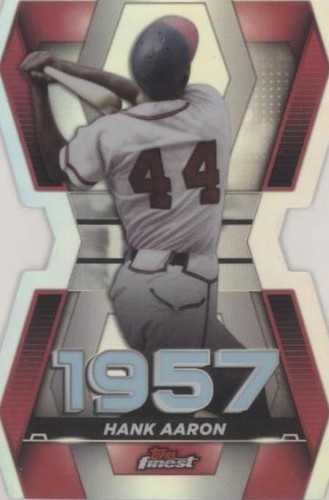 2022 Topps Finest - Hank Aaron #FCY-HA