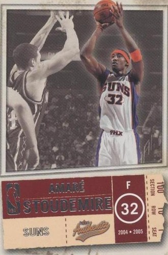2004-05 Fleer Authentix - Amar'e Stoudemire #16