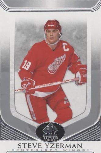 2020-21 Upper Deck SP Signature Edition Legends - Steve Yzerman #339