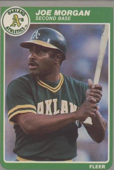 Fleer 1985 - Joe Morgan #431