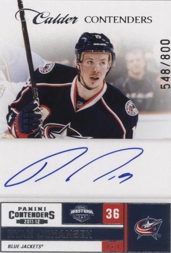 2011-12 Panini Playoff Contenders - Ryan Johansen #209