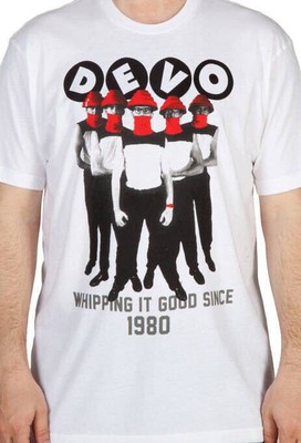 Whip It Devo Song T-Shirt Freedom of Choice Gerald Casale Mark Mothersbaugh