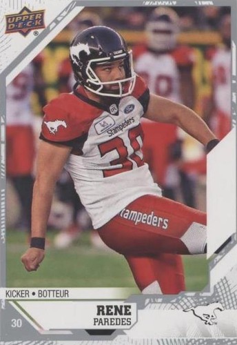 2019 Upper Deck CFL Rene Paredes #22