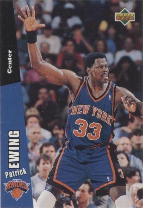 1996-97 Upper Deck Folz Vending Machine Minis - Patrick Ewing #24