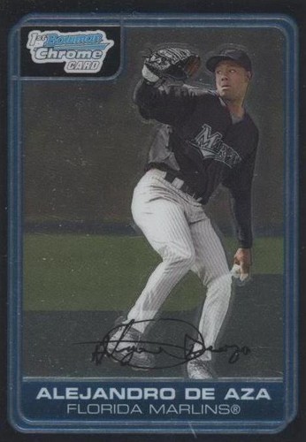 2006 Bowman Chrome - Alejandro De Aza #BC8