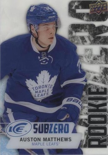 2016-17 Upper Deck Ice - Auston Matthews #SZ-61