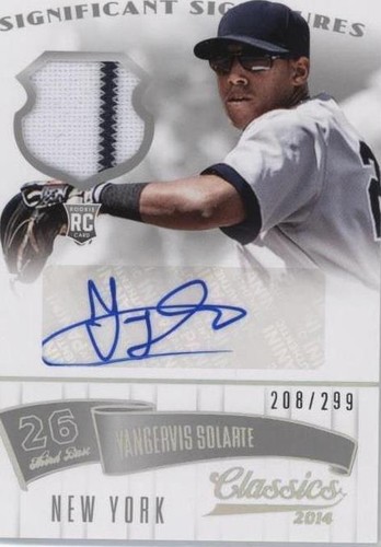 2014 Panini Classics - Yangervis Solarte #99