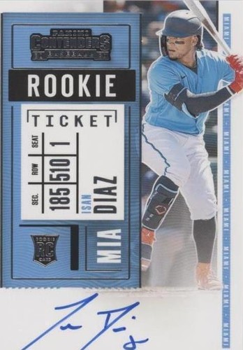 2020 Panini Contenders - Isan Diaz #123