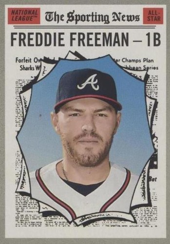 2019 Topps Heritage - Freddie Freeman #362