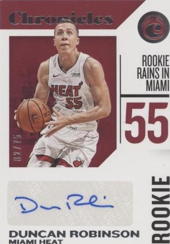 2018-19 Panini Chronicles - Duncan Robinson #RC-DRB