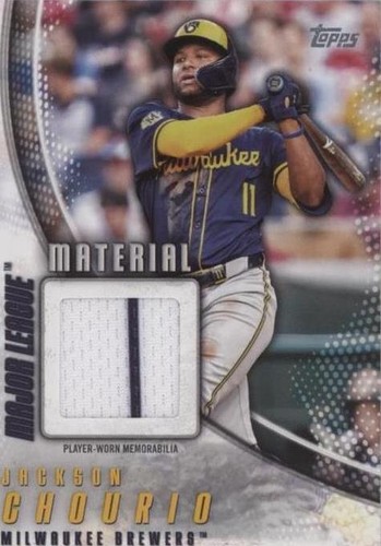 2025 Topps Series 1 - Jackson Chourio #MLM-JC