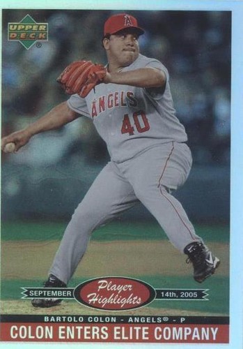 2006 Upper Deck Special F/X - Bartolo Colon #PH-13