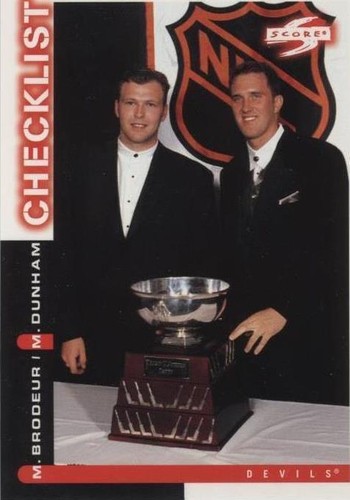 1997-98 Score - Martin Brodeur Mike Dunham #269