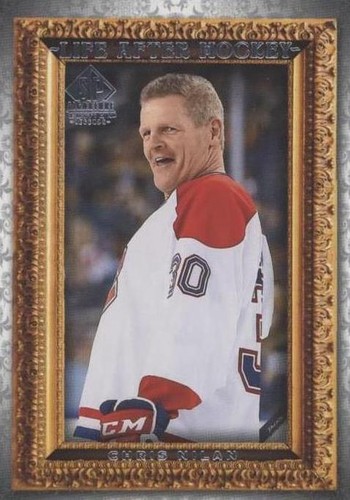 2020-21 Upper Deck SP Signature Edition Legends - Chris Nilan #LA-5