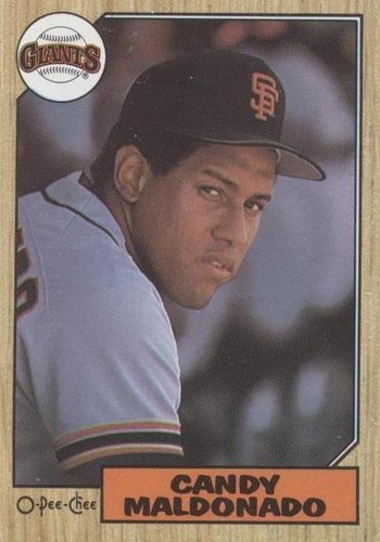 1987 O-Pee-Chee - Candy Maldonado #335