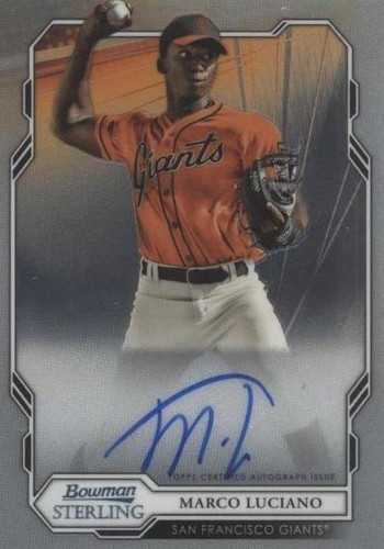 2019 Bowman Sterling - Marco Luciano #BSPA-MLU