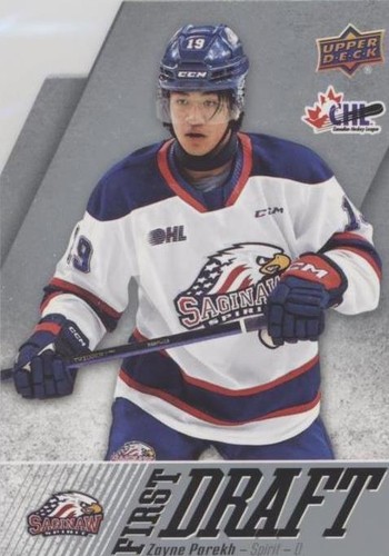 2022-23 Upper Deck CHL - Zayne Parekh #FD-14