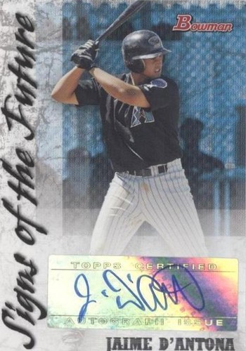 2007 Bowman - Jamie D'antona #SOF-JDA