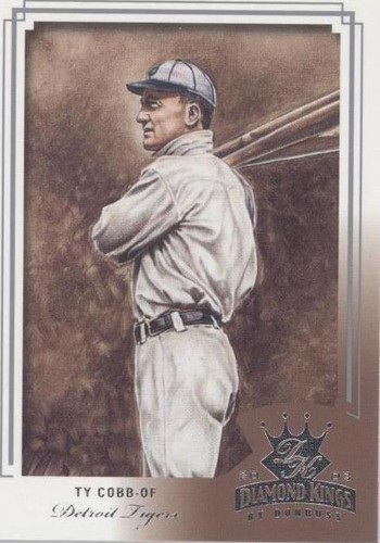2003 Donruss Diamond Kings - Ty Cobb #172