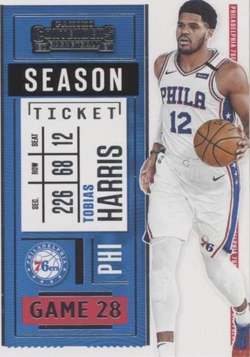 2020-21 Panini Contenders - Tobias Harris #70