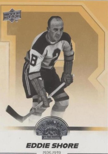 2023-24 Upper Deck Boston Bruins Centennial Box Set - Eddie Shore #65