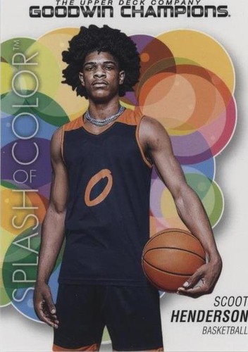 2023 Upper Deck Goodwin Champions - Scoot Henderson #110