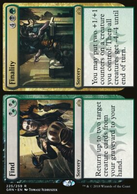 Magic the Gathering MTG Find (225) Guilds of Ravnica   LP