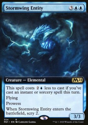 Magic the Gathering MTG Stormwing Entity (354) Core Set 2021   NM