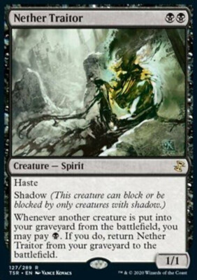 MTG Nether Traitor #127 Time Spiral Remastered Magic Gathering - NM/M PACK FRESH